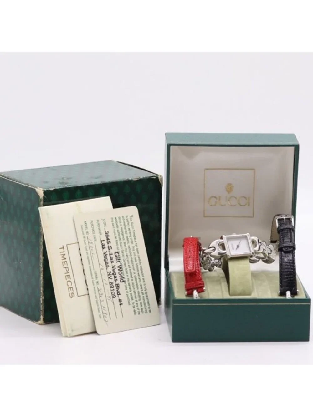 Gucci Quartz Silver Dial Watch